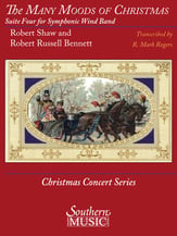 The Many Moods of Christmas: Suite No. 4 Concert Band sheet music cover